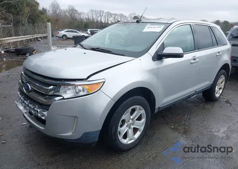 2013 Ford Edge Sel из США, поврежденный, VIN 2FMDK4JC8DBC46323